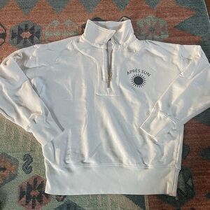 J Crew half zip sweatshirt